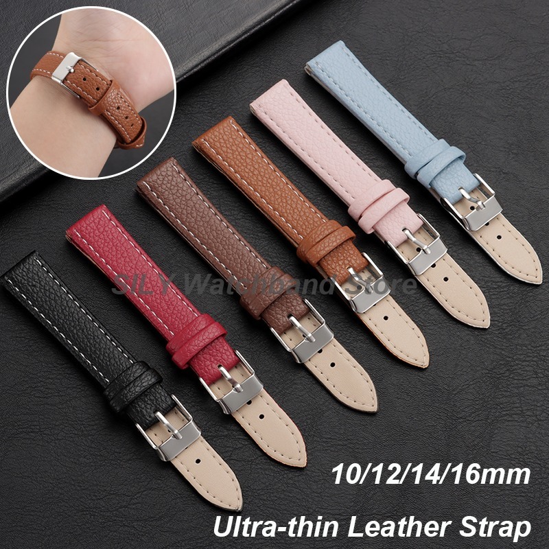 Dress Watch Ultra Thin - Cinturino per Orologio in Pelle Ultra
