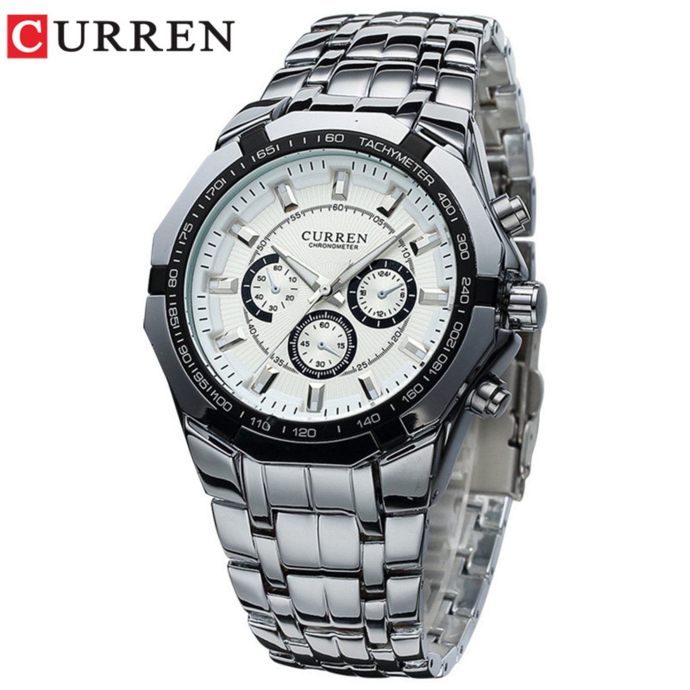 Luxury Watch Green - CURREN Orologi da uomo di marca