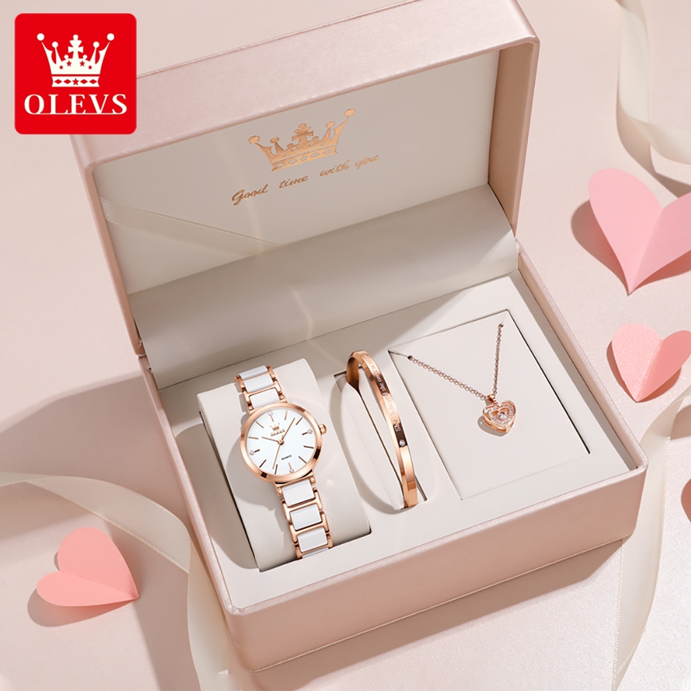 Luxury Watch Display Case - OLEVS Orologio da donna 5877 Orologio