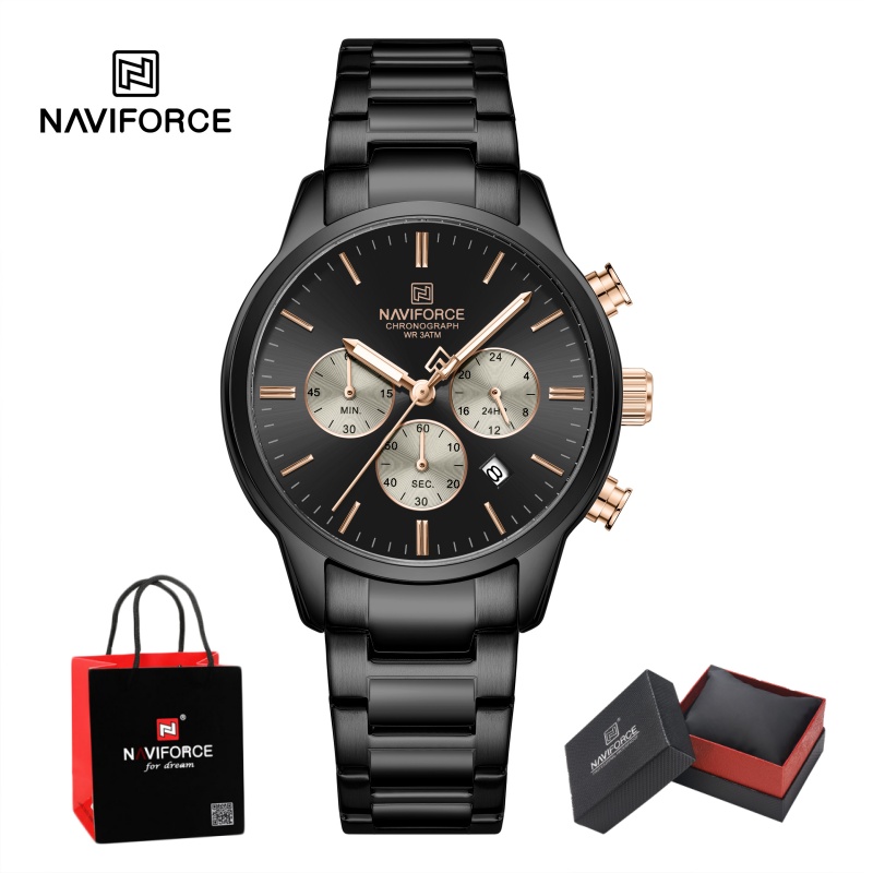 Luxury Watch Unique - Orologio da Polso NAVIFORCE per Uomo,