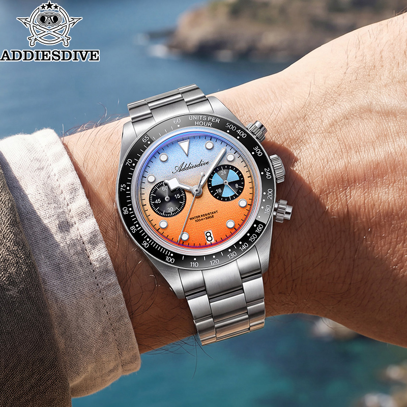 Zero Luxury Watch - Orologio Cronografo al Quarzo da Uomo