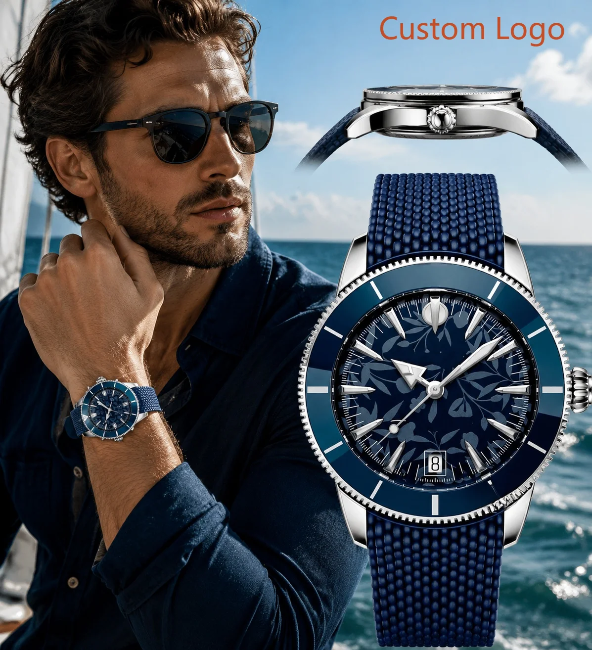 Luxury Watch Unique - Orologio Automatico da Immersione da Uomo