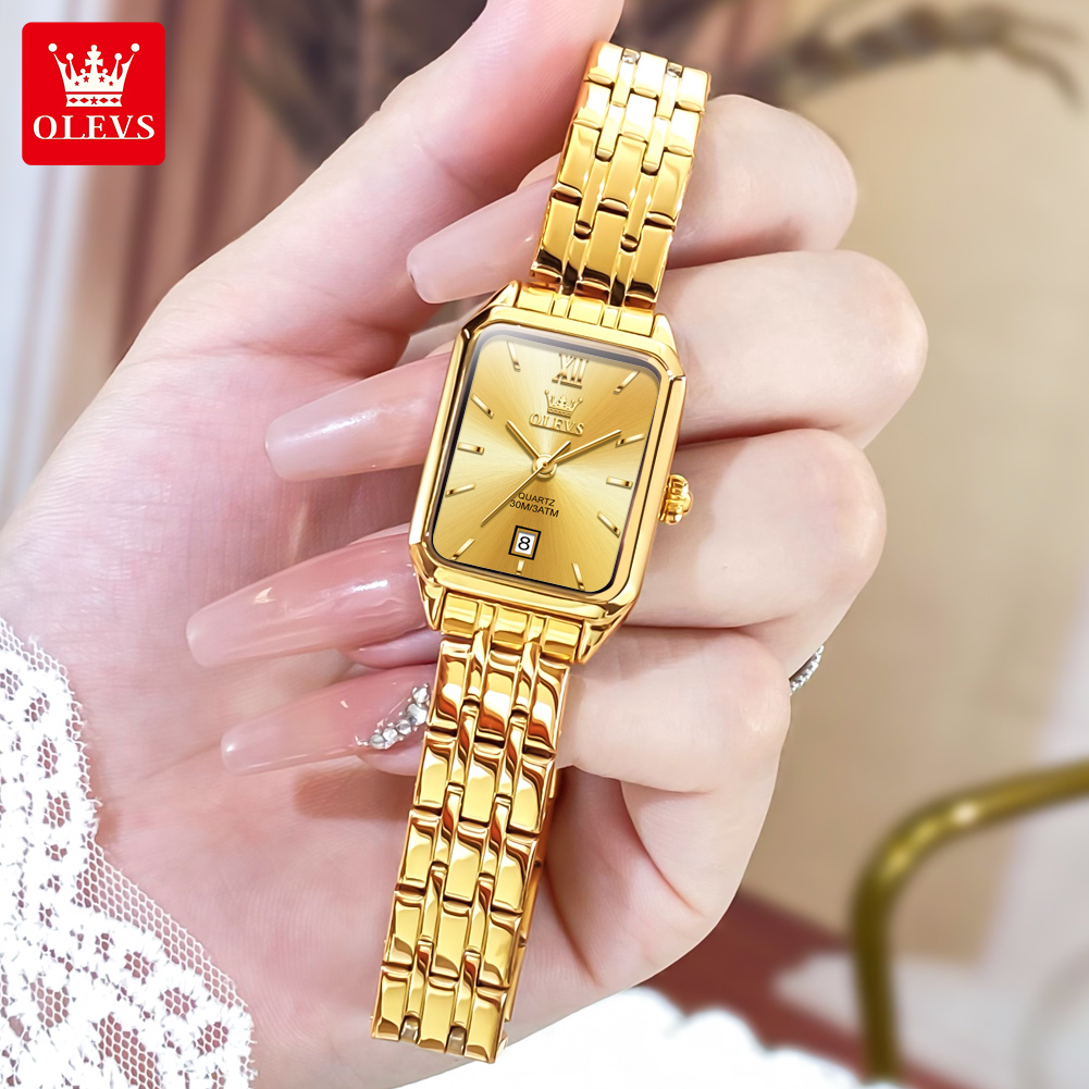 Luxury Watch Green - OLEVS Orologi da donna di lusso
