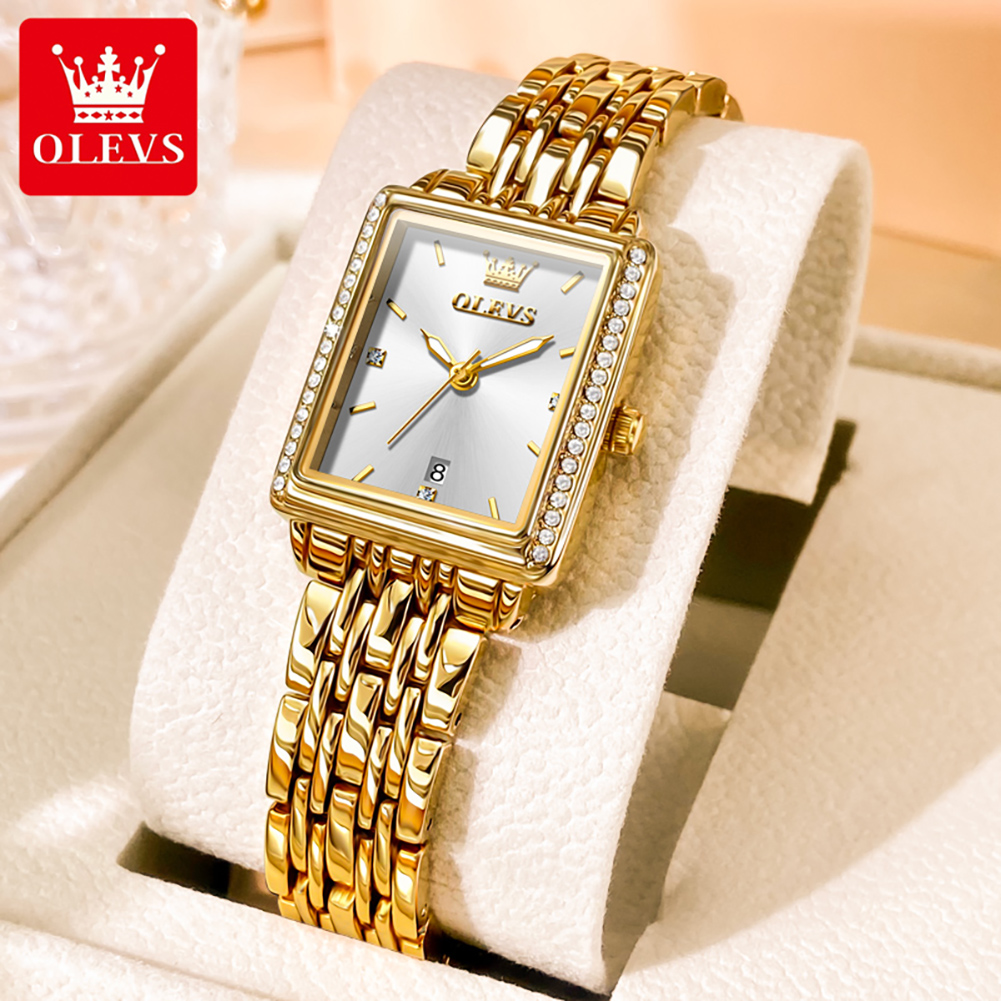 Luxury Watch For Women - OLEVS 9995 Orologio con Data per