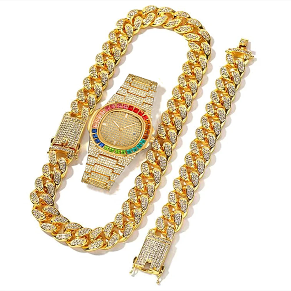 Luxury Watch Miami - Set di Gioielli da Uomo 3