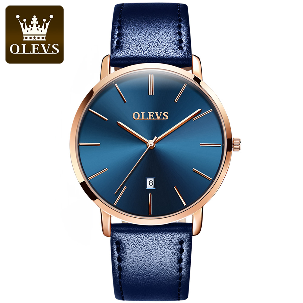 Dress Watch Ultra Thin - Orologio al quarzo originale OLEVS da