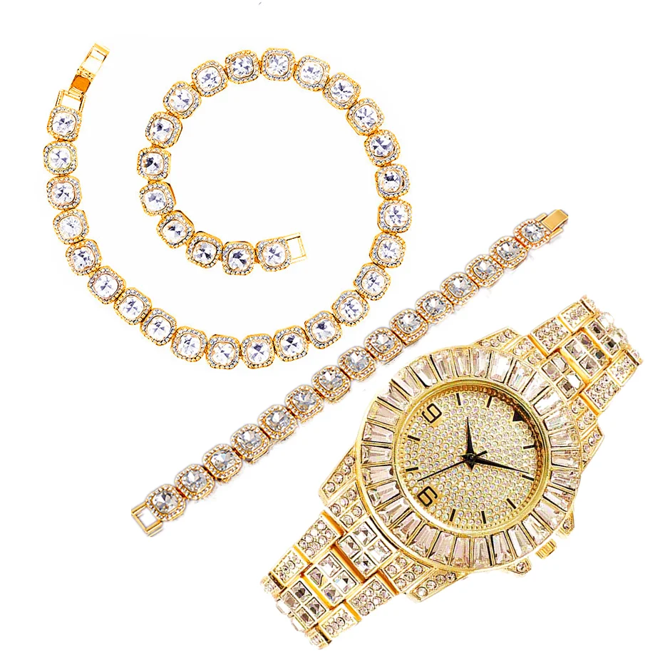 Luxury Watch Miami - Orologio da Polso di Lusso, Collana