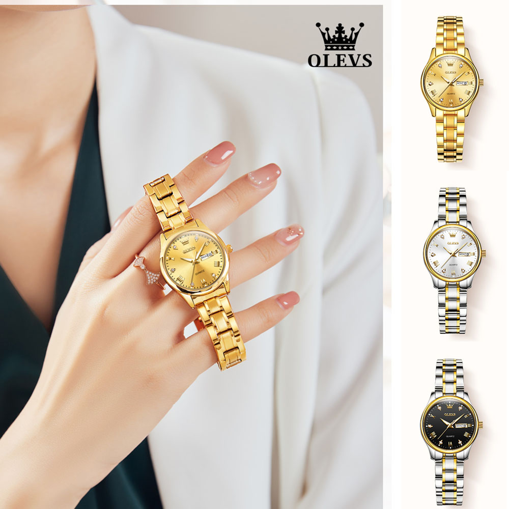 OLEVS 5563 New Fashion Women o - Luxury Watch Green recensione e prezzo