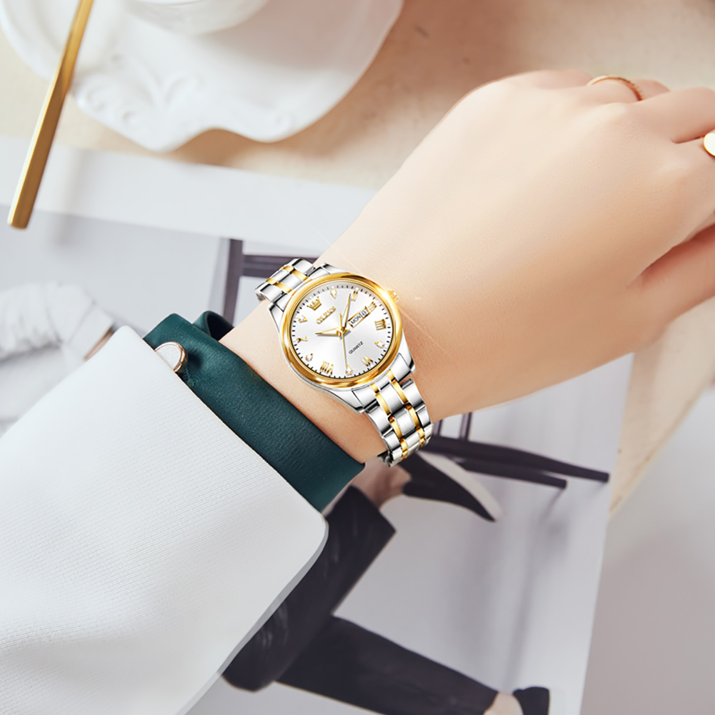 OLEVS 5563 New Fashion Women o - Luxury Watch Green recensione e prezzo