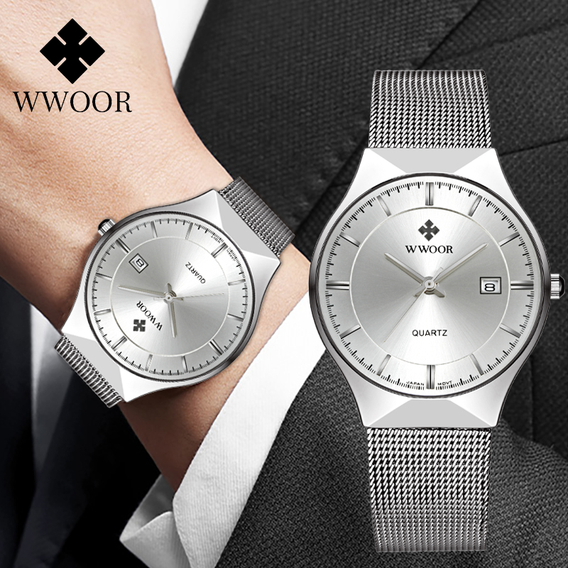 WWOOR Fashion Luxury Men Watch - Dress Watch Ultra Thin recensione e prezzo