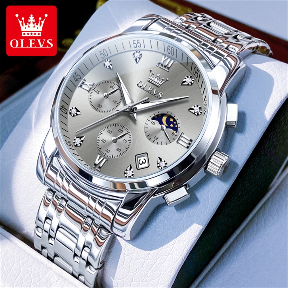 OLEVS 2858 Orologio al quarzo  - Luxury Watch Dial recensione e prezzo