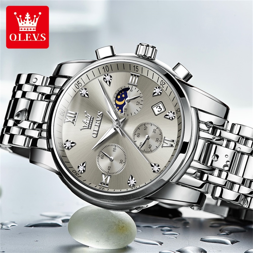 OLEVS 2858 Orologio al quarzo  - Luxury Watch Dial recensione e prezzo