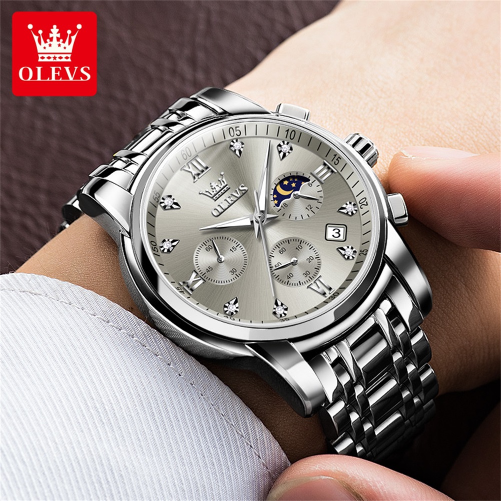 OLEVS 2858 Orologio al quarzo  - Luxury Watch Dial recensione e prezzo