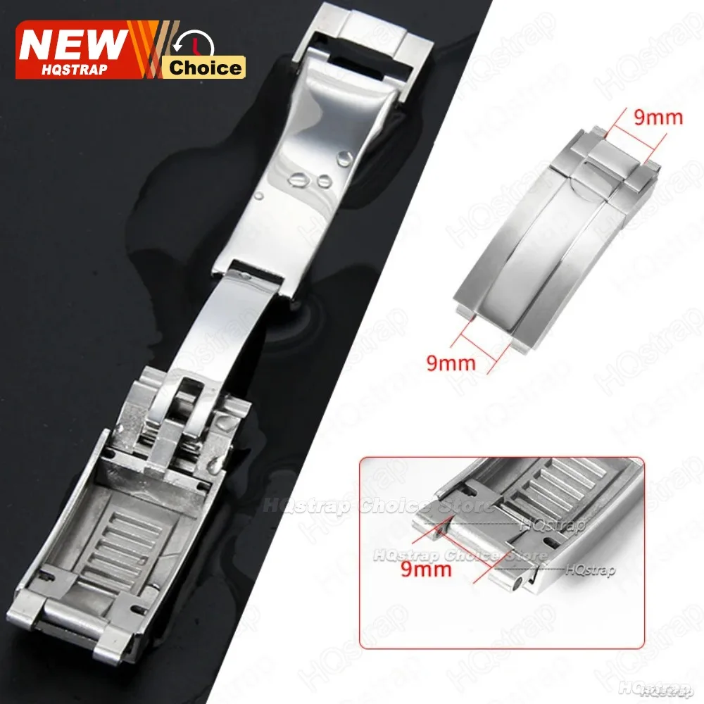 Fibbia pieghevole da 9 mm x 9  - Luxury Watch Expensive recensione e prezzo