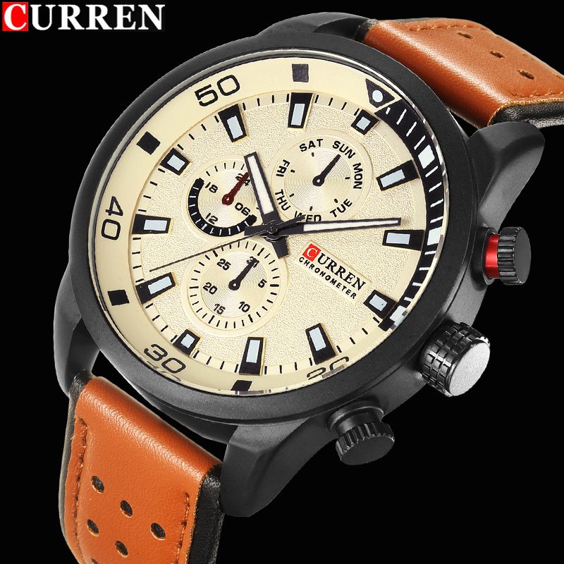 2017 CURREN Moda Orologio Da U - Luxury Watch Affordable recensione e prezzo