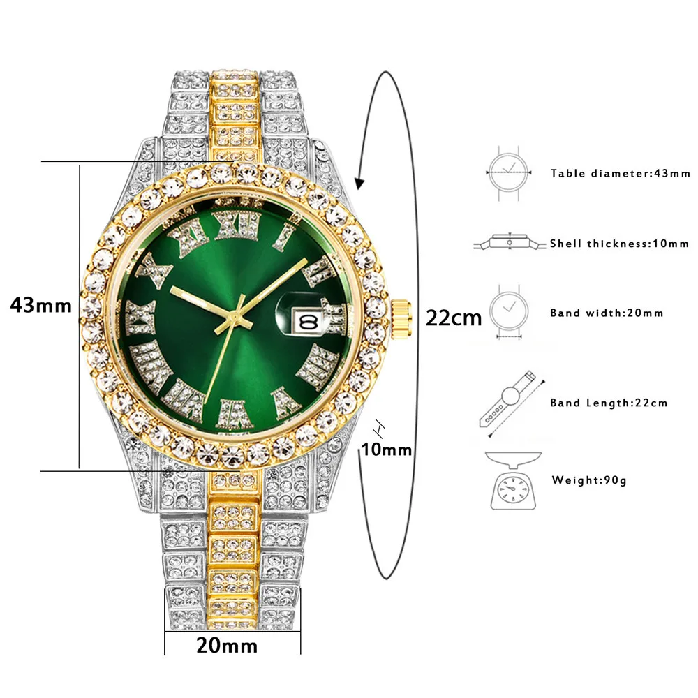 Bracciale completamente ghiacc - Luxury Watch Miami recensione e prezzo