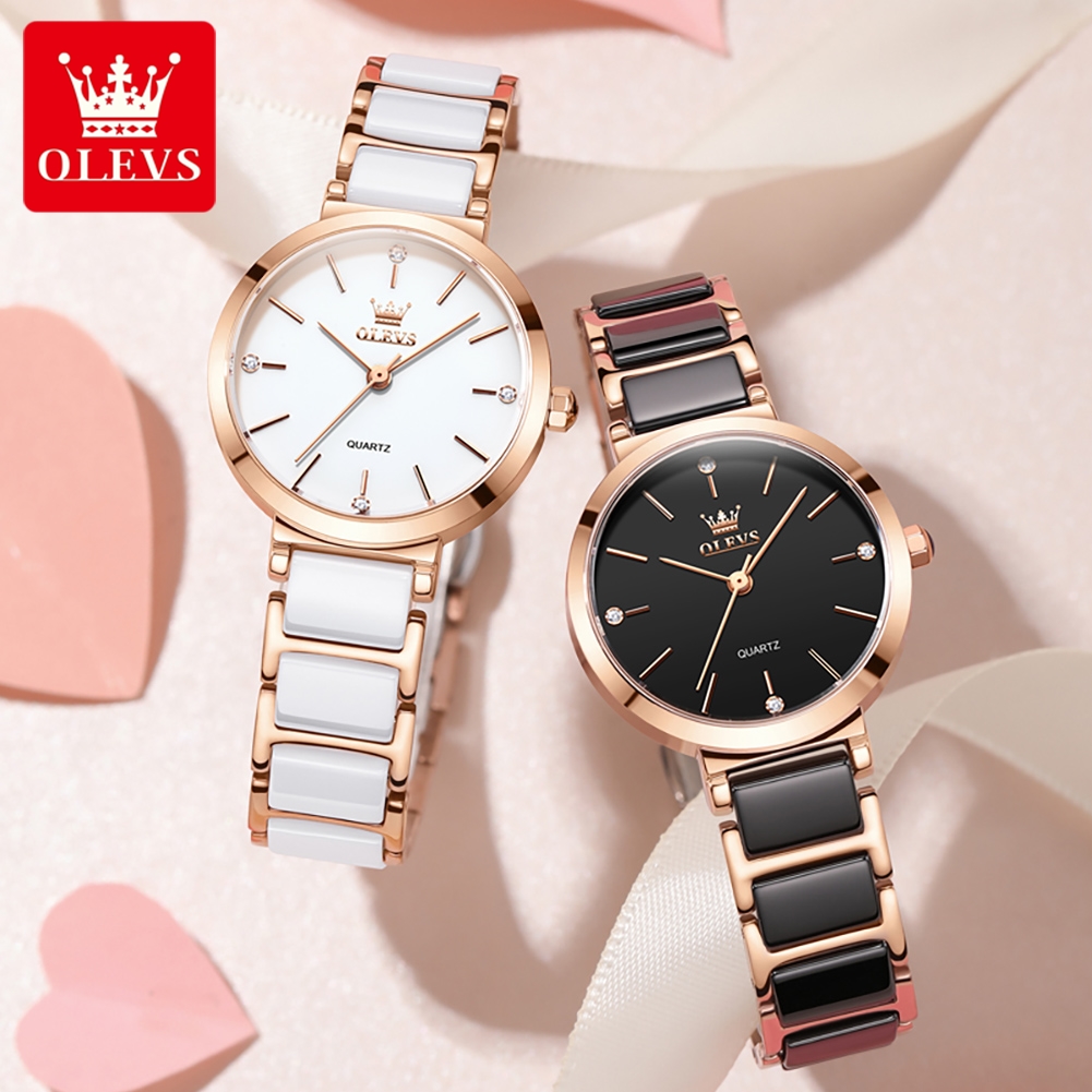 OLEVS Orologio da donna 5877 O - Luxury Watch Display Case recensione e prezzo