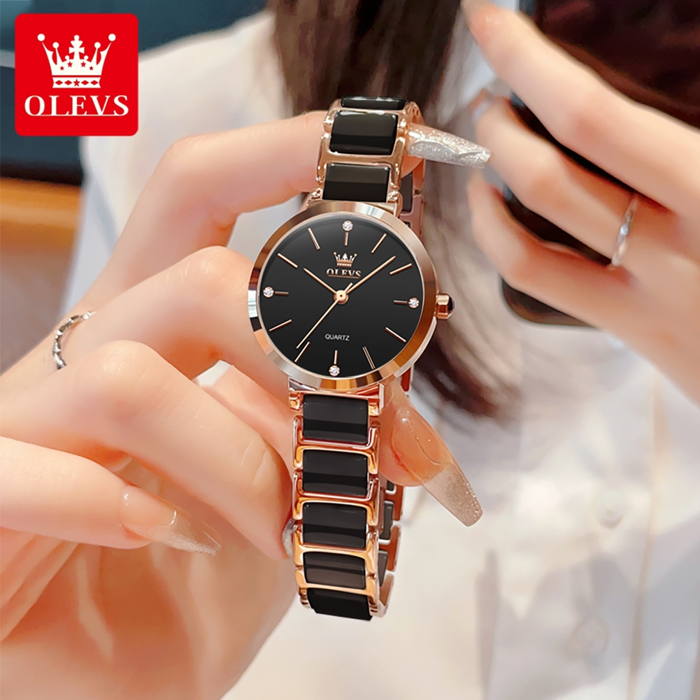 OLEVS Orologio da donna 5877 O - Luxury Watch Display Case recensione e prezzo