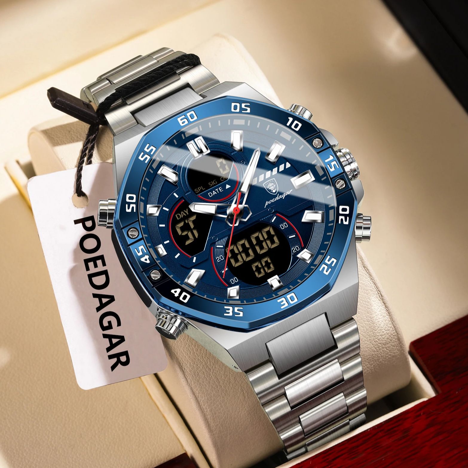 POEDAGAR Top Orologio da uomo  - Minute Repeater Watch recensione e prezzo