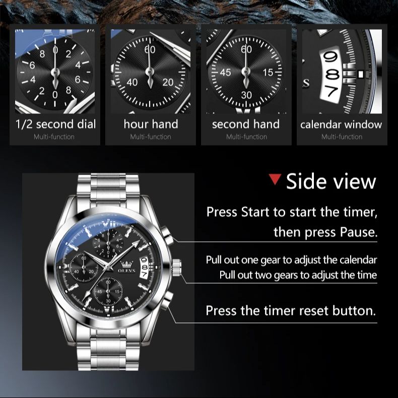 OLEVS 2987 Orologio da uomo or - Luxury Watch Affordable recensione e prezzo