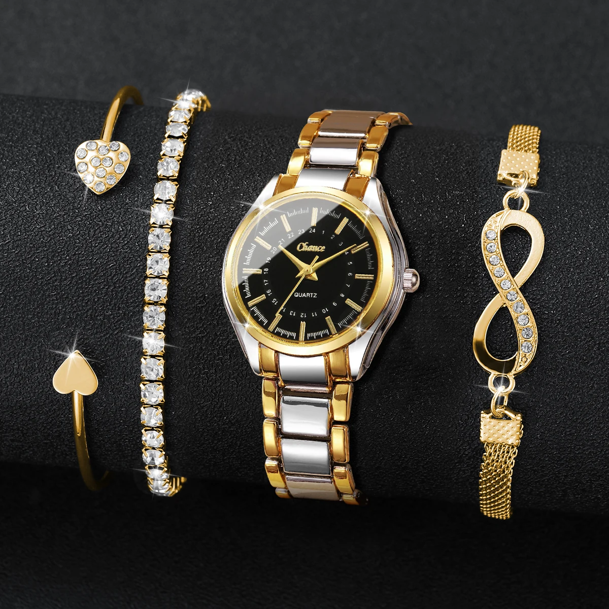 Set di 4 orologi eleganti da d - Luxury Watch Display Case recensione e prezzo