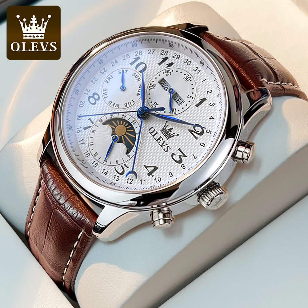 OLEVS 6667 Orologio da Uomo co - Minute Repeater Watch recensione e prezzo