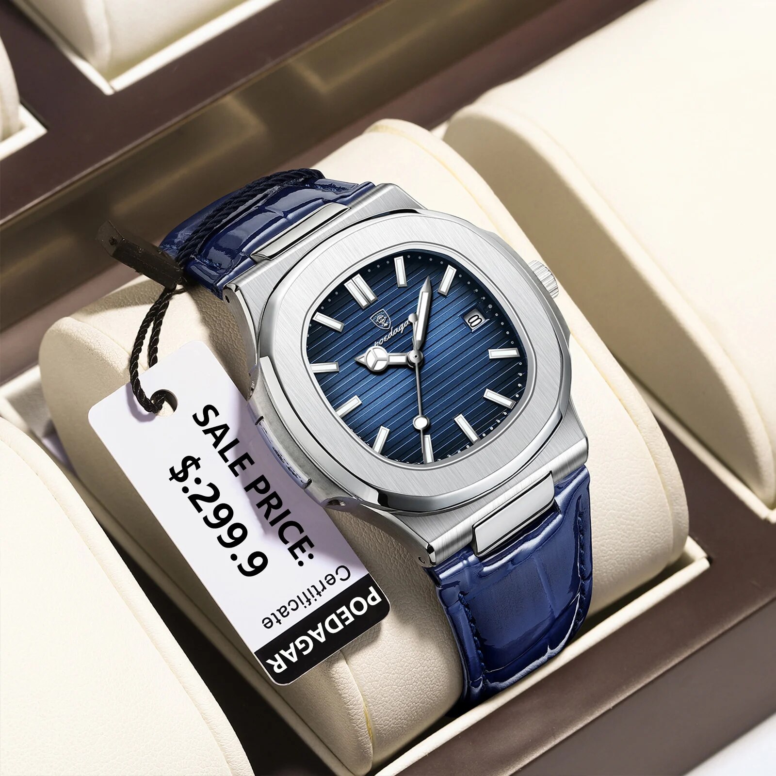POEDAGAR Top Luxury Square Oro - Luxury Watch Audemars Piguet recensione e prezzo