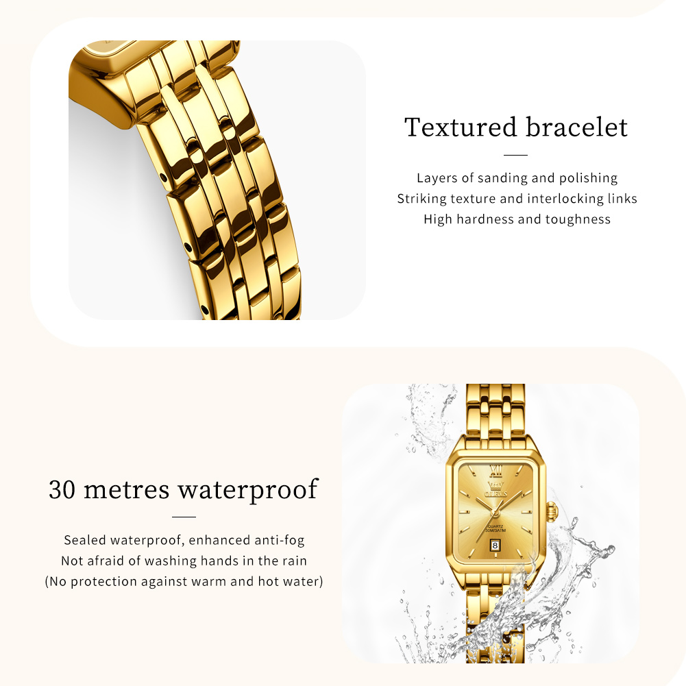 OLEVS Orologi da donna di luss - Luxury Watch Green recensione e prezzo