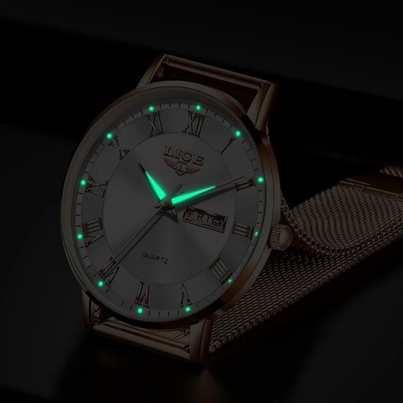 LIGE Orologio da donna alla mo - Dress Watch Ultra Thin recensione e prezzo