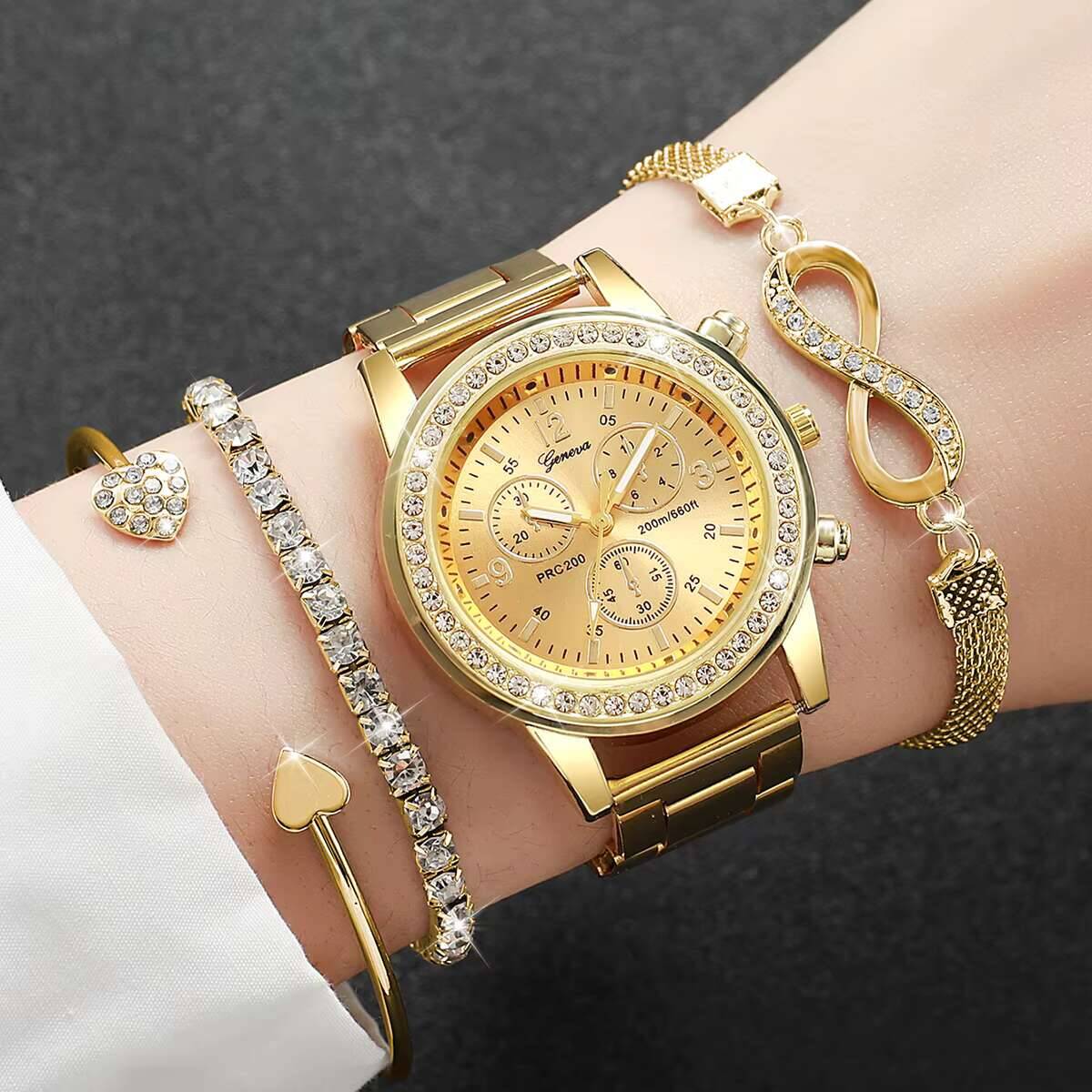 4 pezzi/set di orologi da donn - Luxury Watch Display Case recensione e prezzo