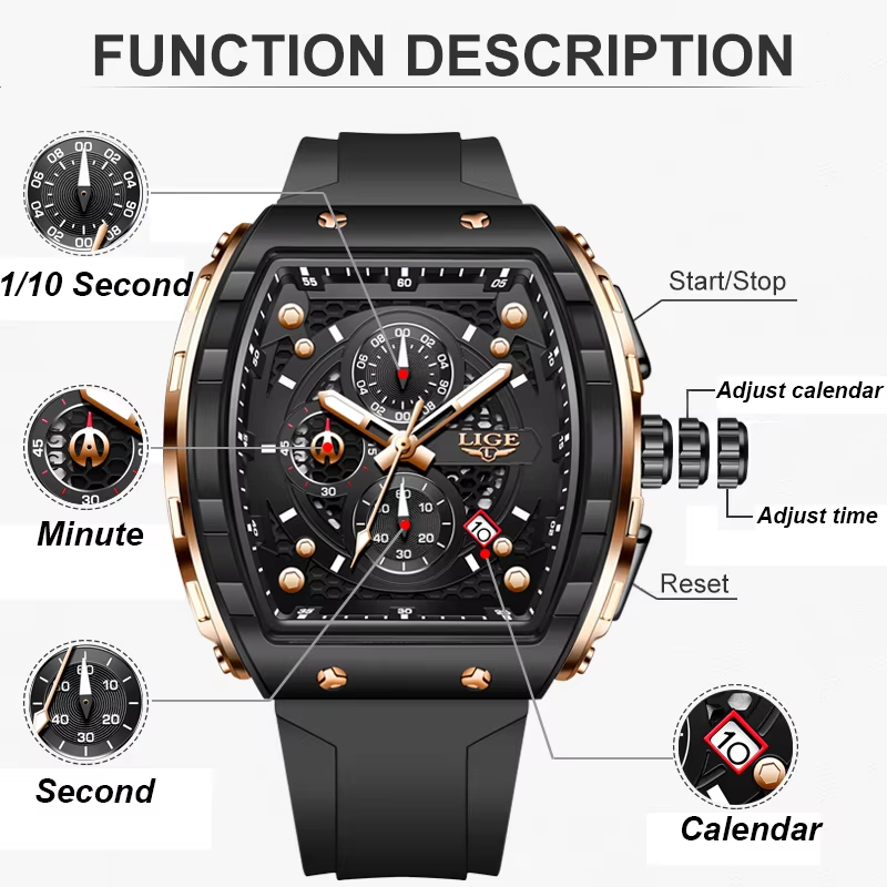 Orologio da Uomo di Lusso LIGE - Luxury Watch Affordable recensione e prezzo