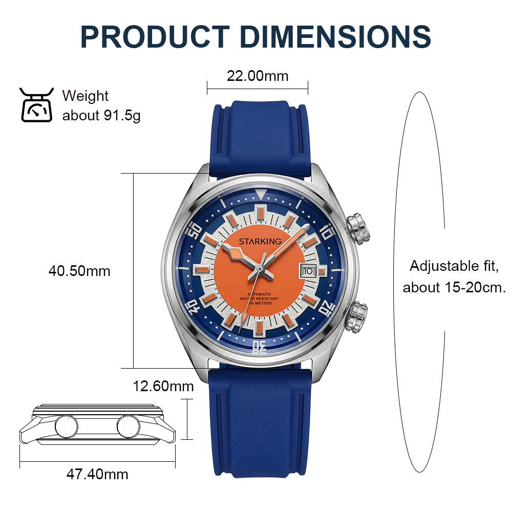 STARKING 8215 Orologio Subacqu - Minute Repeater Watch recensione e prezzo