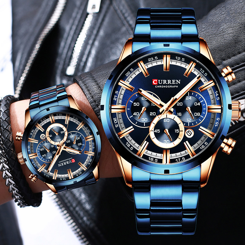 Orologio da uomo Curren quadra - Luxury Watch Audemars Piguet recensione e prezzo