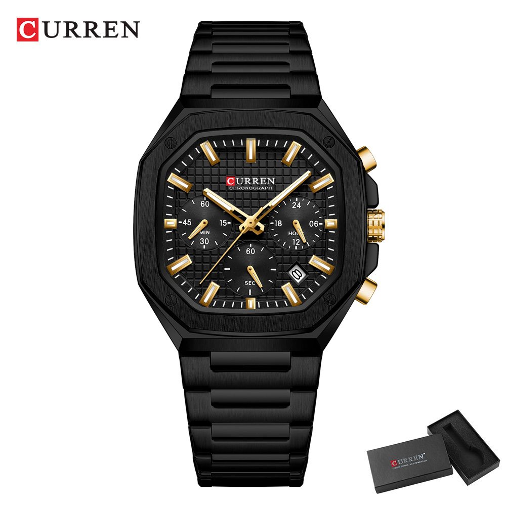 CURREN Orologio cronografo qua - Luxury Watch Dial recensione e prezzo