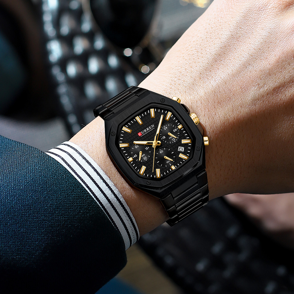CURREN Orologio cronografo qua - Luxury Watch Dial recensione e prezzo