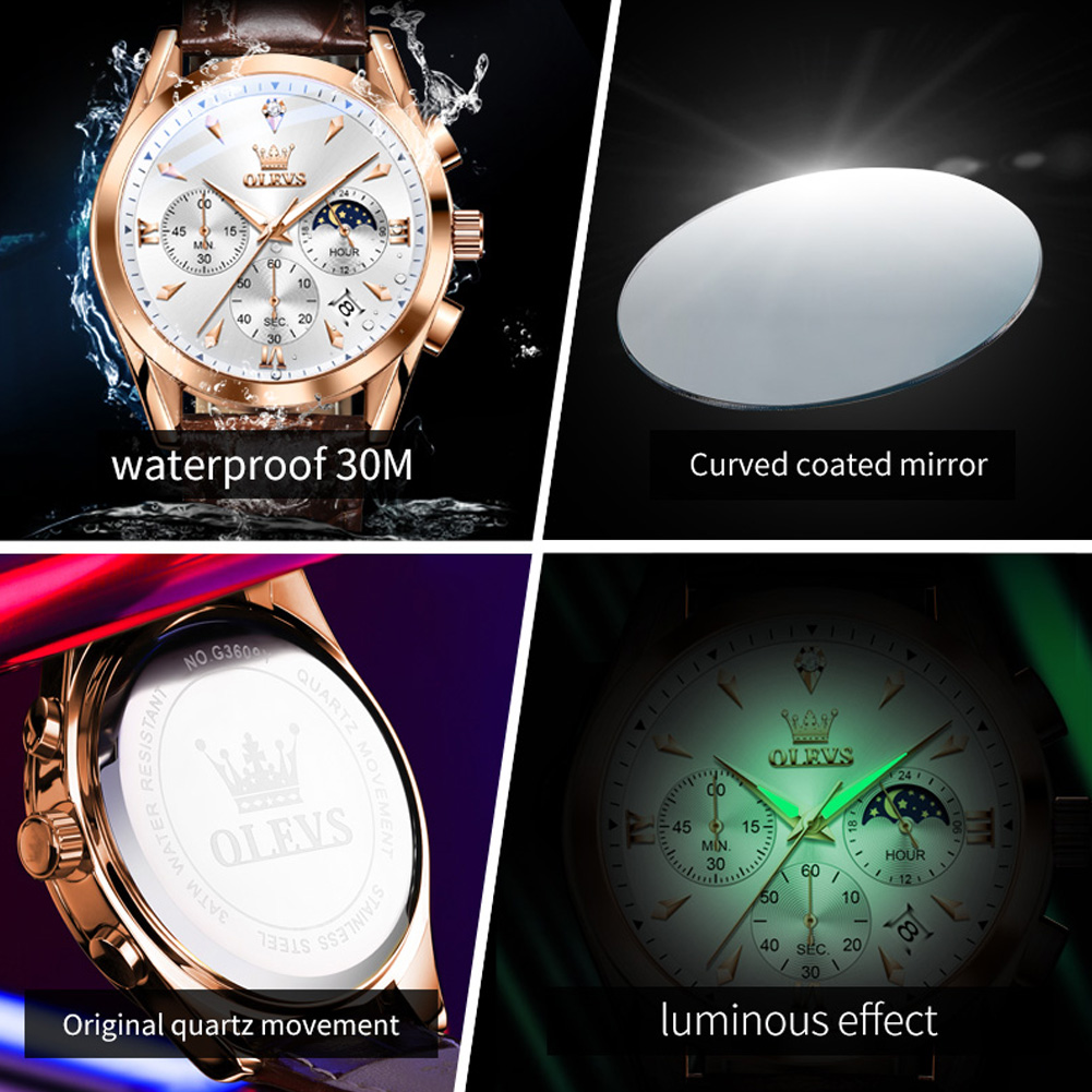 OLEVS Brand New Fashion Orolog - Luxury Watch Audemars Piguet recensione e prezzo
