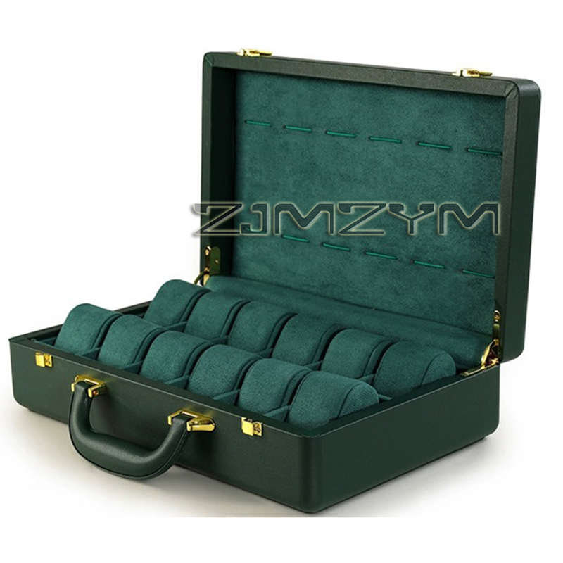 Scatola per 12 Orologi da Uomo - Luxury Watch Display Case recensione e prezzo