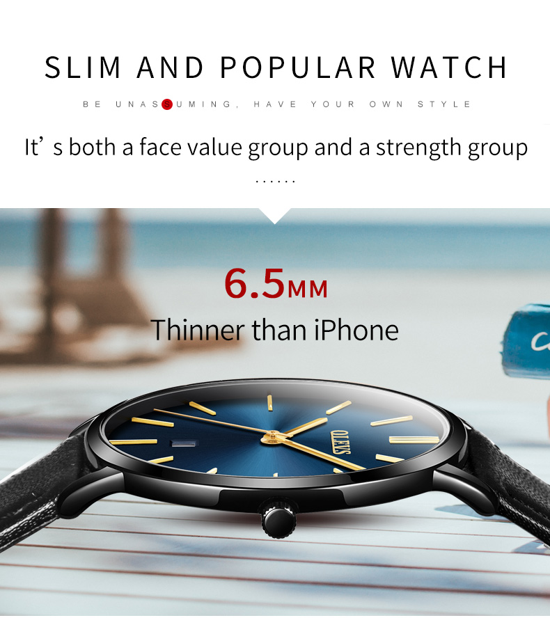 Orologio al quarzo originale O - Dress Watch Ultra Thin recensione e prezzo